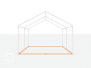Universal Bodenrahmen 4x4 m für Partyzelte, Pavillons Universal Bodenrahmen 4x4 m für Partyzelte, Pavillons