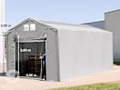 4x8m Zelthalle, PVC-Plane, grau, ohne Statik 4x8m Zelthalle, PVC-Plane, grau, ohne Statik