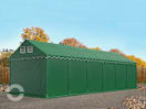 4x12 m Lagerzelt, PVC-Plane, dunkelgrün, mit Bodenrahmen, mit Statik (Betonuntergrund) 4x12 m Lagerzelt, PVC-Plane, dunkelgrün, mit Bodenrahmen, mit Statik (Betonuntergrund)