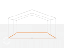 Universal Bodenrahmen 5x4 m für Partyzelte, Pavillons Universal Bodenrahmen 5x4 m für Partyzelte, Pavillons