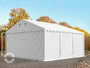 5x6 m Lagerzelt, PVC-Plane, weiß, mit Bodenrahmen, mit Statik (Betonuntergrund) 5x6 m Lagerzelt, PVC-Plane, weiß, mit Bodenrahmen, mit Statik (Betonuntergrund)