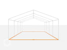 Universal Bodenrahmen 5x8 m für Partyzelte, Pavillons Universal Bodenrahmen 5x8 m für Partyzelte, Pavillons