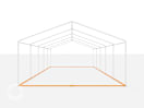 Universal Bodenrahmen 5x10 m für Partyzelte, Pavillons Universal Bodenrahmen 5x10 m für Partyzelte, Pavillons