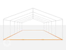 Universal Bodenrahmen 6x12 m für Partyzelte, Pavillons Universal Bodenrahmen 6x12 m für Partyzelte, Pavillons