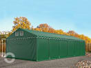 6x12 m Lagerzelt, PVC-Plane, dunkelgrün, mit Bodenrahmen, mit Statik (Erduntergrund) 6x12 m Lagerzelt, PVC-Plane, dunkelgrün, mit Bodenrahmen, mit Statik (Erduntergrund)