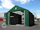 6x12m Zelthalle, PRIMEtex-Plane, dunkelgrün, mit Statik (Erduntergrund) 6x12m Zelthalle, PRIMEtex-Plane, dunkelgrün, mit Statik (Erduntergrund)