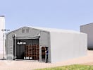 8x12m Zelthalle, PVC-Plane, grau, ohne Statik 8x12m Zelthalle, PVC-Plane, grau, ohne Statik