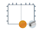Seitenwand mit mittigem Reißverschluss als Tür für 3 m breiten Faltpavillon mit 32 mm Aluminiumgestänge, orange Seitenwand mit mittigem Reißverschluss als Tür für 3 m breiten Faltpavillon mit 32 mm Aluminiumgestänge, orange