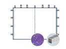 Seitenwand mit mittigem Reißverschluss als Tür für 3 m breiten Faltpavillon mit 32 mm Aluminiumgestänge, lila Seitenwand mit mittigem Reißverschluss als Tür für 3 m breiten Faltpavillon mit 32 mm Aluminiumgestänge, lila