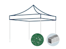 Ersatzdach für 3x3 m Faltpavillon mit 32 mm Aluminiumgestänge, dunkelgrau Ersatzdach für 3x3 m Faltpavillon mit 32 mm Aluminiumgestänge, dunkelgrau