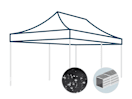 Ersatzdach für 3x6 m Faltpavillon mit 32 mm Aluminiumgestänge, schwarz Ersatzdach für 3x6 m Faltpavillon mit 32 mm Aluminiumgestänge, schwarz