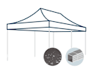 Ersatzdach für 3x6 m Faltpavillon mit 32 mm Aluminiumgestänge, dunkelgrün Ersatzdach für 3x6 m Faltpavillon mit 32 mm Aluminiumgestänge, dunkelgrün