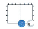 Seitenwand mit mittigem Reißverschluss als Tür für 3 m breiten Faltpavillon mit 30 mm Stahlgestänge, blau Seitenwand mit mittigem Reißverschluss als Tür für 3 m breiten Faltpavillon mit 30 mm Stahlgestänge, blau