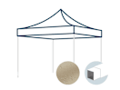 Ersatzdach für 3x3 m Faltpavillon mit 30 mm Stahlgestänge, creme Ersatzdach für 3x3 m Faltpavillon mit 30 mm Stahlgestänge, creme