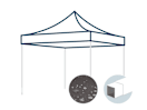 Ersatzdach für 3x3 m Faltpavillon mit 30 mm Stahlgestänge, dunkelgrau Ersatzdach für 3x3 m Faltpavillon mit 30 mm Stahlgestänge, dunkelgrau