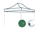 Ersatzdach für 3x4,5 m Faltpavillon mit 30 mm Stahlgestänge, dunkelgrün Ersatzdach für 3x4,5 m Faltpavillon mit 30 mm Stahlgestänge, dunkelgrün