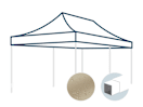 Ersatzdach für 3x6 m Faltpavillon mit 30 mm Stahlgestänge, creme Ersatzdach für 3x6 m Faltpavillon mit 30 mm Stahlgestänge, creme