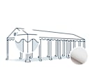 Ersatzdach für PVC-Partyzelt der Größe 6x14 m mit 2,60 m Seitenhöhe Ersatzdach für PVC-Partyzelt der Größe 6x14 m mit 2,60 m Seitenhöhe