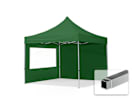 3x3m Aluminium Faltpavillon, inkl. 2 Seitenteile, dunkelgrün 3x3m Aluminium Faltpavillon, inkl. 2 Seitenteile, dunkelgrün