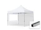 3x3m Aluminium Faltpavillon, inkl. 2 Seitenteile, weiß 3x3m Aluminium Faltpavillon, inkl. 2 Seitenteile, weiß
