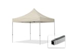 3x3m Aluminium Faltpavillon, ohne Seitenteile, creme 3x3m Aluminium Faltpavillon, ohne Seitenteile, creme