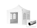 3x3m Aluminium Faltpavillon, inkl. 4 Seitenteile, weiß 3x3m Aluminium Faltpavillon, inkl. 4 Seitenteile, weiß