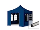 3x3m Stahl Faltpavillon, inkl. 4 Seitenteile, dunkelblau 3x3m Stahl Faltpavillon, inkl. 4 Seitenteile, dunkelblau