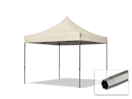 3x3m Stahl Faltpavillon, ohne Seitenteile, creme 3x3m Stahl Faltpavillon, ohne Seitenteile, creme