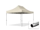 3x4,5m Aluminium Faltpavillon, ohne Seitenteile, creme 3x4,5m Aluminium Faltpavillon, ohne Seitenteile, creme