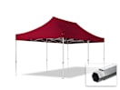 3x6m Aluminium Faltpavillon, ohne Seitenteile, rot 3x6m Aluminium Faltpavillon, ohne Seitenteile, rot