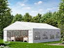 5x8 m Partyzelt, PO-Plane, weiß 5x8 m Partyzelt, PO-Plane, weiß