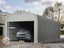 5x10m Zeltgarage, PVC-Plane, grau, ohne Statik 5x10m Zeltgarage, PVC-Plane, grau, ohne Statik