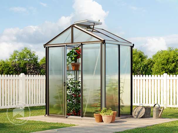 COMPACT 2 PRO tomato greenhouse with polycarbonate panels
