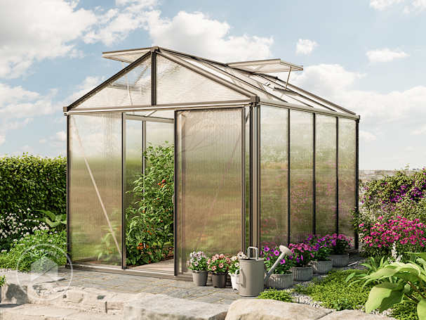 ISA 22 large walk-in greenhouse for tomatoes and vegetables
