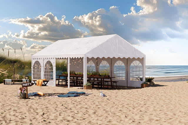 Tu verano. Tu momento. Tu carpa para fiestas.