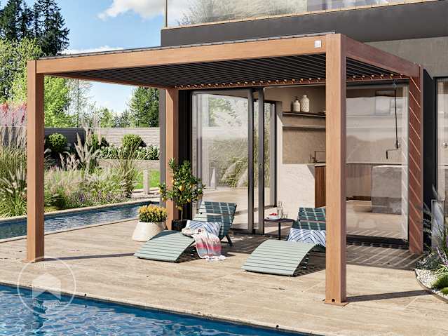 Eine robuste Pergola aus Aluminium kaufen