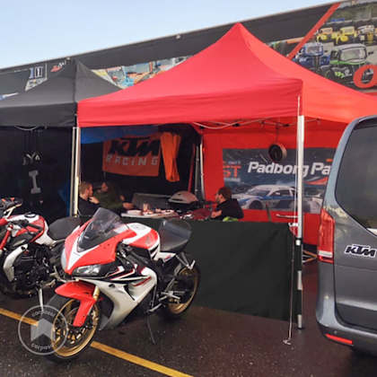 Carpas para motocross