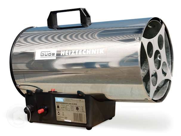 Calefactor metálico para carpas