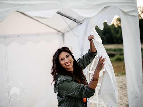 Las carpas para fiestas se montan fácilmente