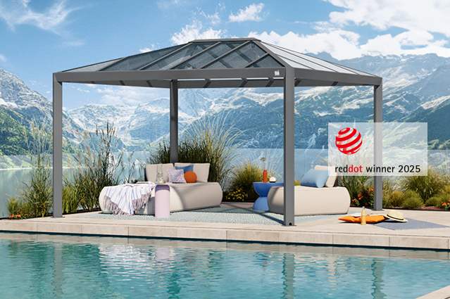 LUMA Garden Gazebo – Award-Winning Comfort!