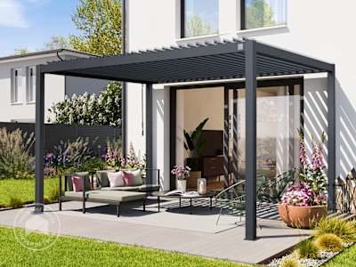 louvered pergola premium