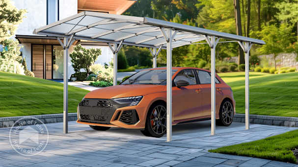 metallic carport