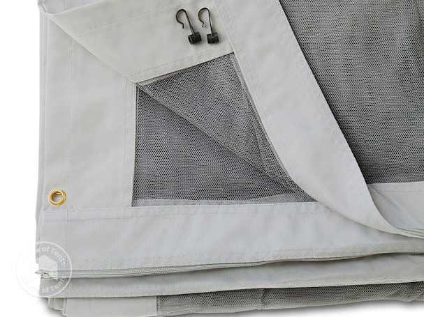 light grey colour-mosquito-net