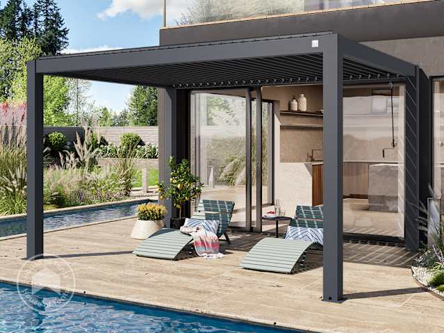 aluminium pergola