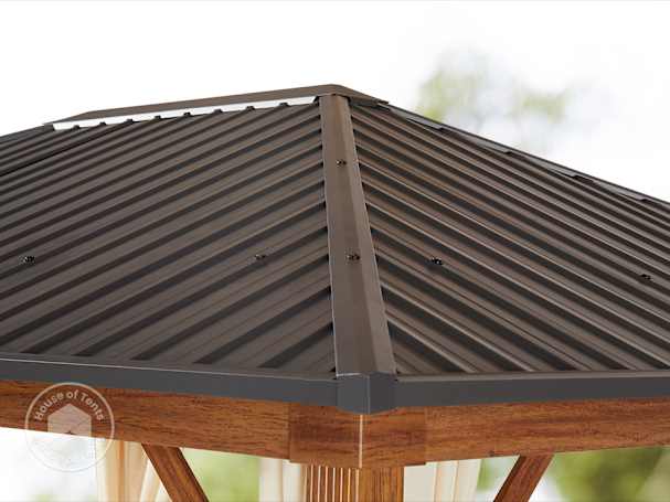 steel hardtop gazebo