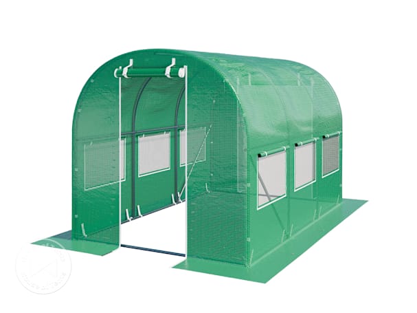 roll-up polytunnel window