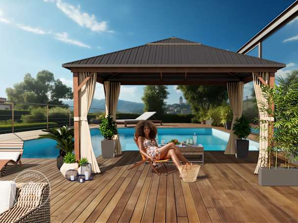 Tonnelle de jardin professionnelle