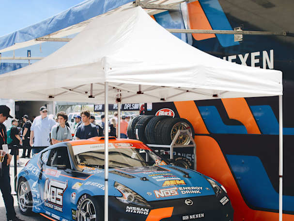 Tente paddock rallye