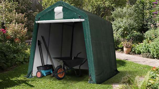 un garage démontable pour le jardin