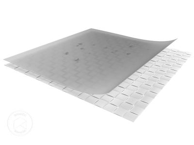 Bâche PE résistante pour abri sur container